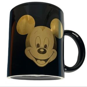 Disney gold Mickey Mouse mug